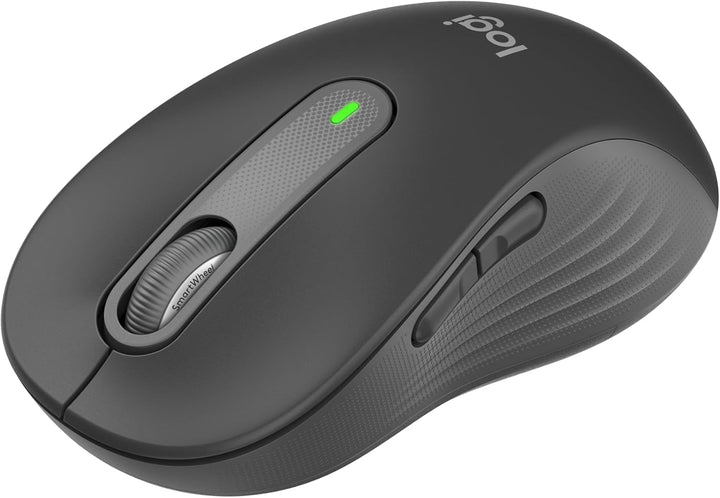 Logitech Signature M650 L Kabellose Maus - für grosse Hände, Leise Klicks, Anpassbare Seitentasten,