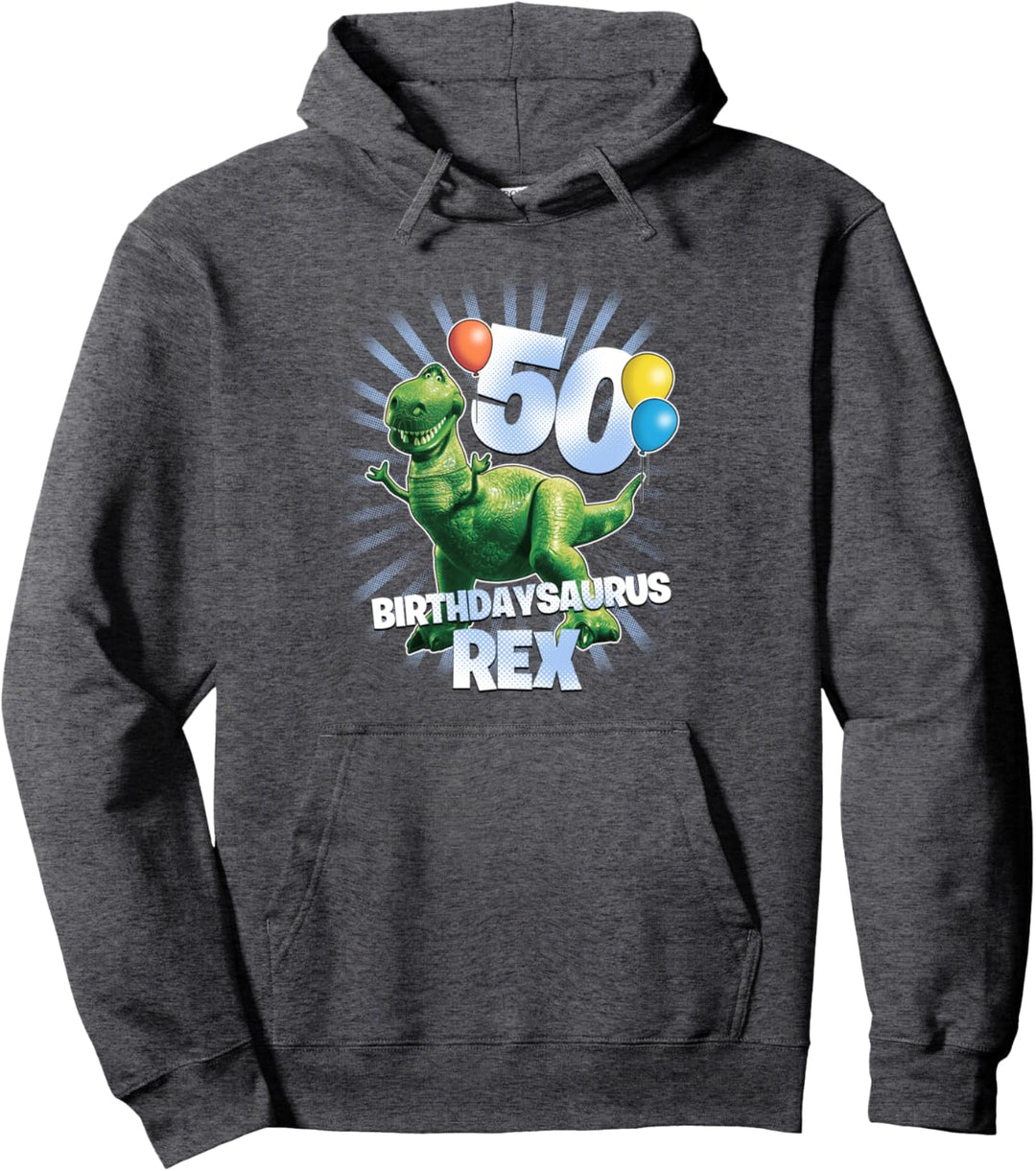 Disney Pixar Toy Story Birthdaysaurus Rex 50th Birthday Pullover Hoodie