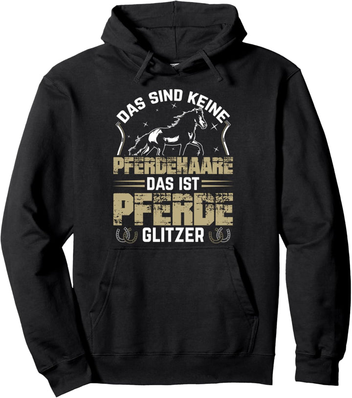 Pferde Shirt Damen Mädchen Pferde Geschenk für Reiter Pullover Hoodie