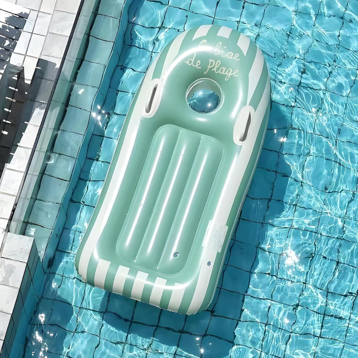 Schwimmbrett | aufblasbares Schwimmbrett mit Griff – Strandspielzeug zum Schwimmen – für Pool, See,