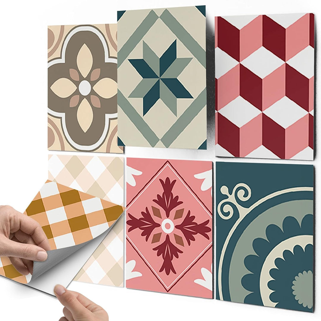 CREATISTO Mosaik Klebefliesen Stickerfliesen Fliesenfolie - Selbstklebende Fliesen Folie I Stickerfl