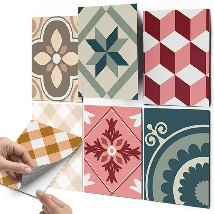 CREATISTO Mosaik Klebefliesen Stickerfliesen Fliesenfolie - Selbstklebende Fliesen Folie I Stickerfl