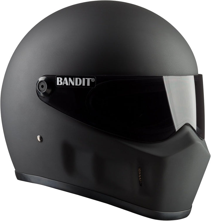 Bandit Super Street 2 Helm Schwarz Matt schwarz, Schwarzmatt M (57), schwarz, Schwarzmatt M (57)