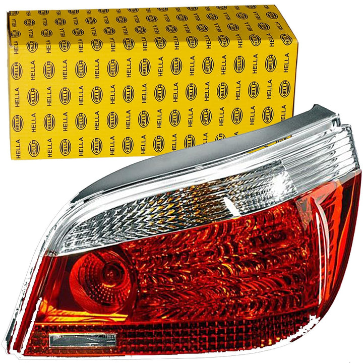 HELLA 2VP 008 679-131 Heckleuchte - Glühlampe - links - für u.a. BMW 5 (E60), Links