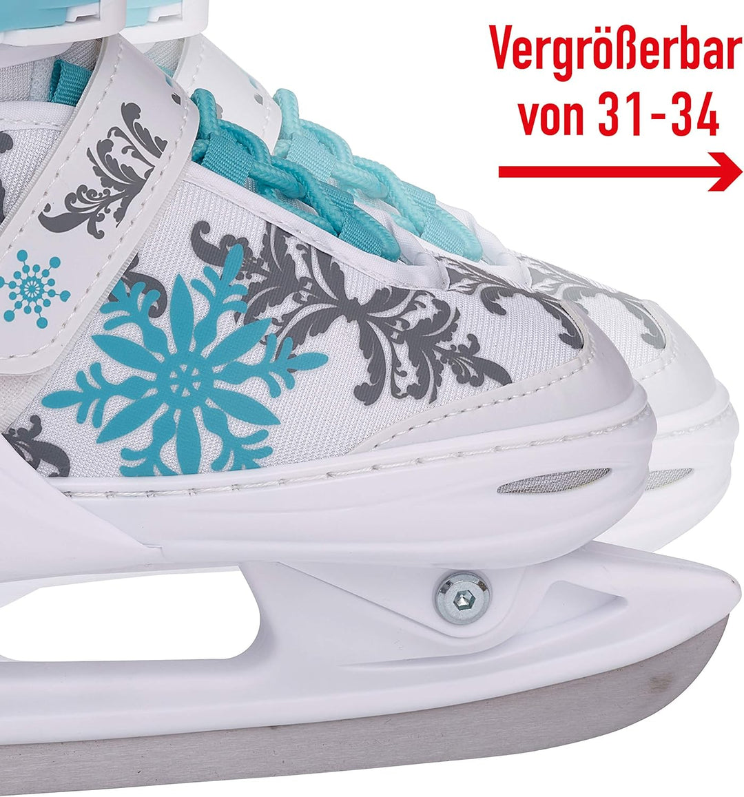 Apollo Ice Skates X Pro | verstellbare Schlittschuhe für Damen, Kinder und Jugendliche | schicke Eis