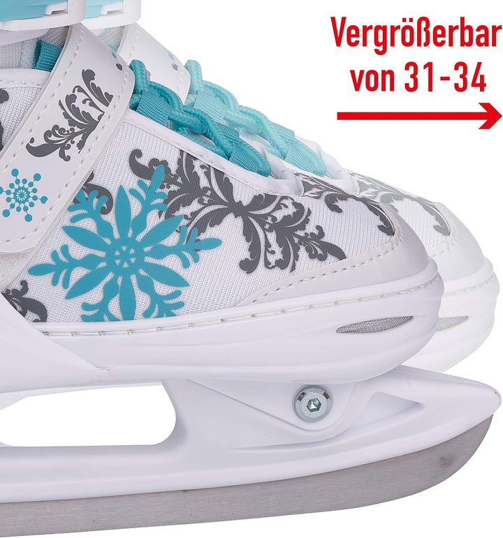 Apollo Ice Skates X Pro | verstellbare Schlittschuhe für Damen, Kinder und Jugendliche | schicke Eis