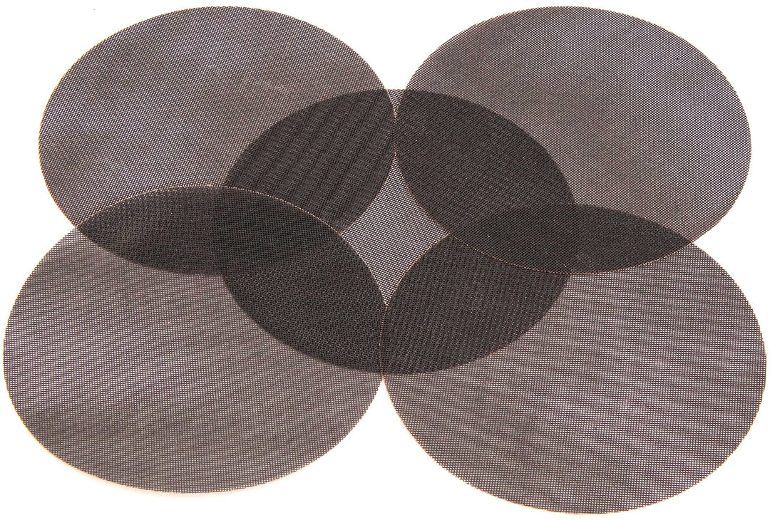 Schleifgitter für das Schleifen von Parkett Weichholz Lackzwischenschliff Ø 30cm - Schleifnetz für E