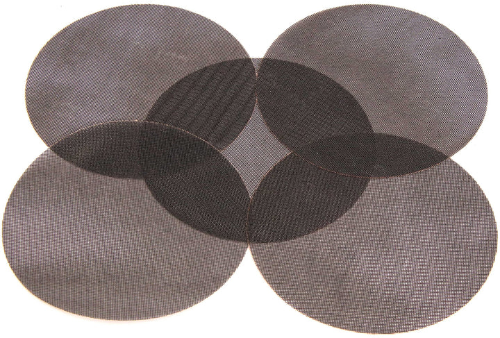 Schleifgitter für das Schleifen von Parkett Weichholz Lackzwischenschliff Ø 30cm - Schleifnetz für E