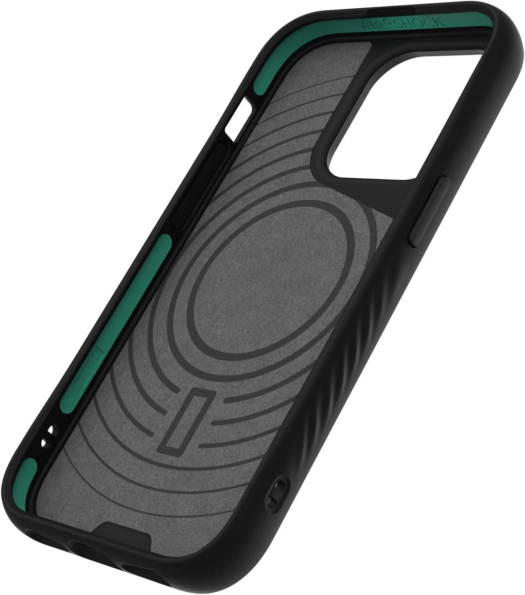 Mous - Hülle für iPhone 14 Pro - Walnuss - Limitless 5.0 - Handyhülle iPhone 14 Pro MagSafe-Kompatib