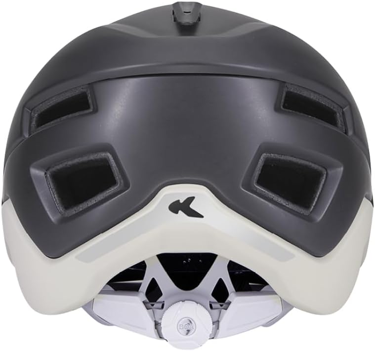 KED Berlin City Fahrrad Helm matt schwarz/weiss 2022 black ash matt L (56-61cm), black ash matt L (5