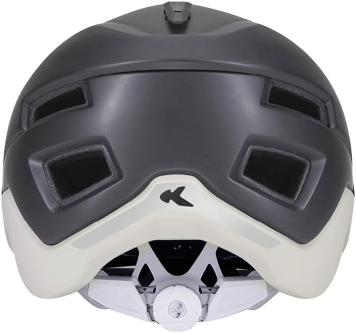 KED Berlin City Fahrrad Helm matt schwarz/weiss 2022 black ash matt L (56-61cm), black ash matt L (5