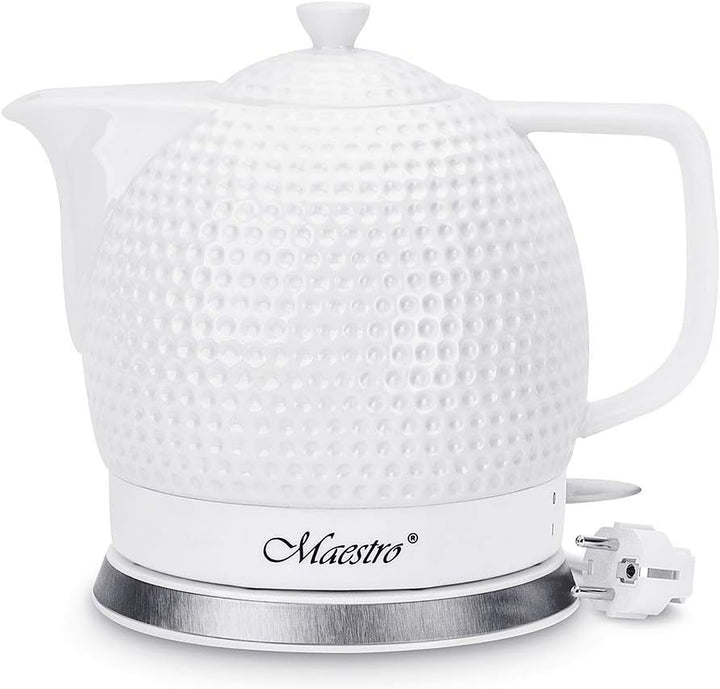 Maestro MR067 Keramikkessel mit einer Kapazität von 1,2 l und einer Leistung von 1200 W