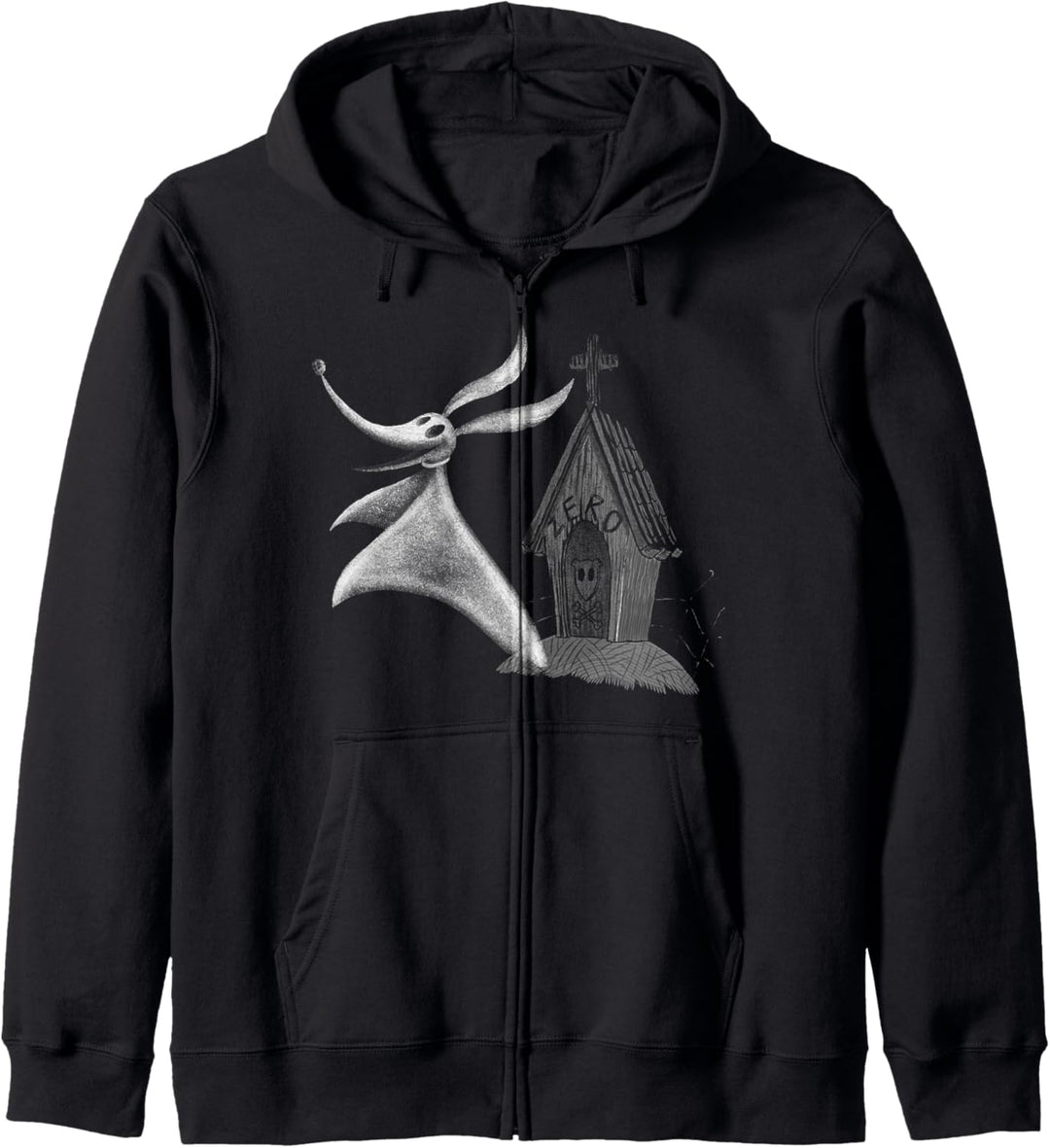 Disney The Nightmare Before Christmas Zero Big Face Kapuzenjacke
