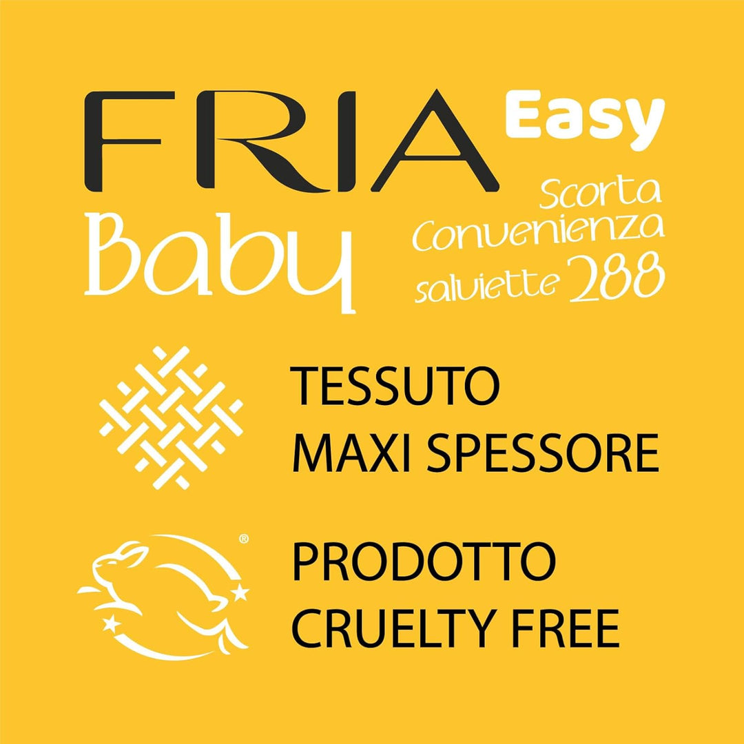 Fria Easy Baby Windelwechseltücher, mit Aloe Vera und Honigextrakt mit hautbefeuchtender Wirkung, de