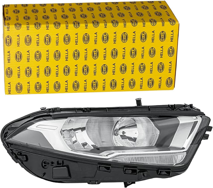 HELLA 1LG 015 091-041 Halogen-Hauptscheinwerfer - rechts - für u.a. Mercedes-Benz A-Class (W177)