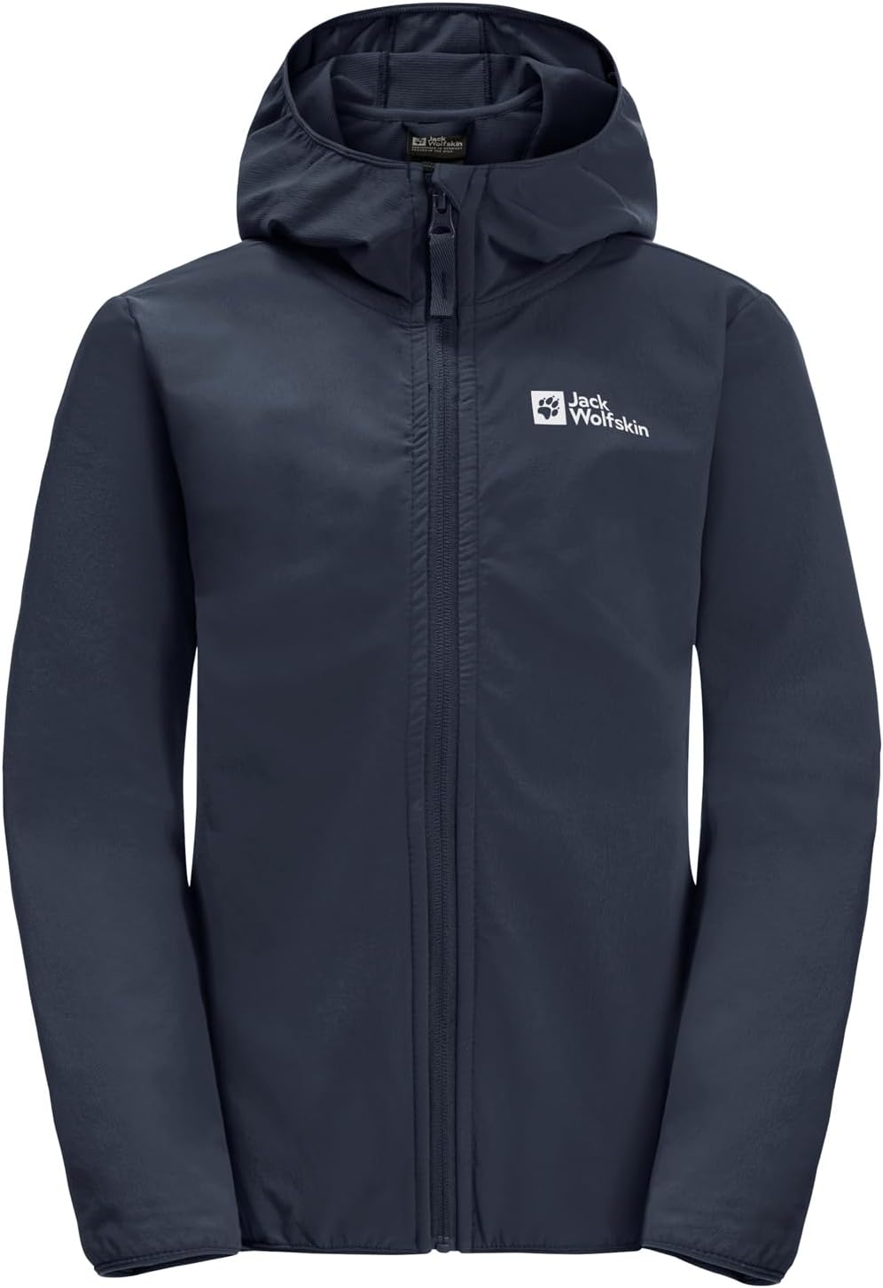 Jack Wolfskin Unisex Kinder Solyd Jacket K Softshelljacke 116 night blue, 116 night blue