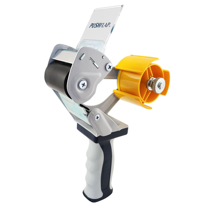 Packbandabroller mit Sicherheitsvorrichtung | Sicherheits-Handabroller | Für Klebeband mit 3-Zoll-Ke