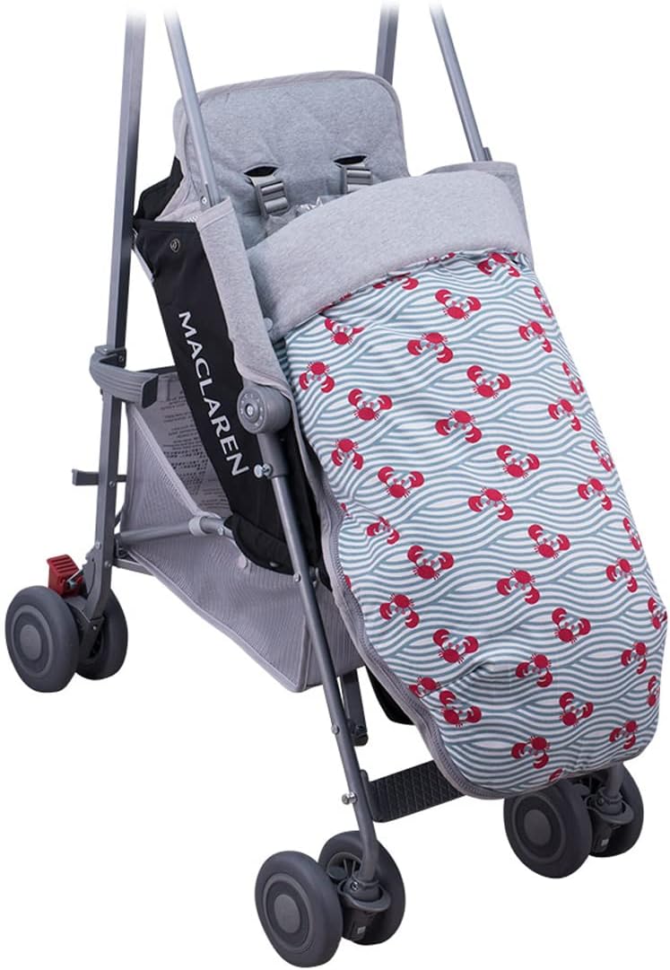 JYOKO KIDS Fusssack Kompatibel mit Maclaren Crabby BAUMWOLLE, Crabby BAUMWOLLE