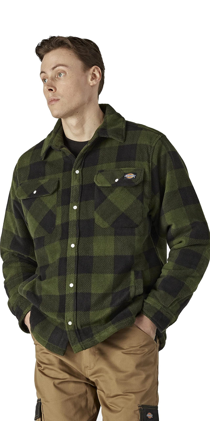 Dickies Herren Thermohemd, Grün, S EU Grün S, Grün S