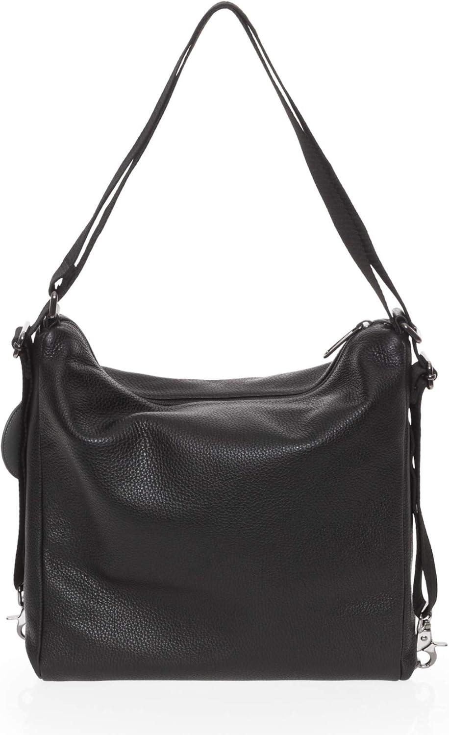 Mandarina Duck Damen Mellow Leather Schultertasche 36x33x12 (L x H x W) Schwarz, 36x33x12 (L x H x W
