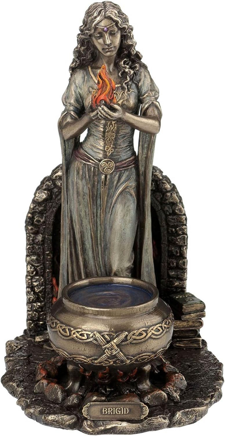 ORIGEN Statue der Brigit-Göttin der Druiden, keltische Göttin der Druiden, nordische Mythologie, H 2