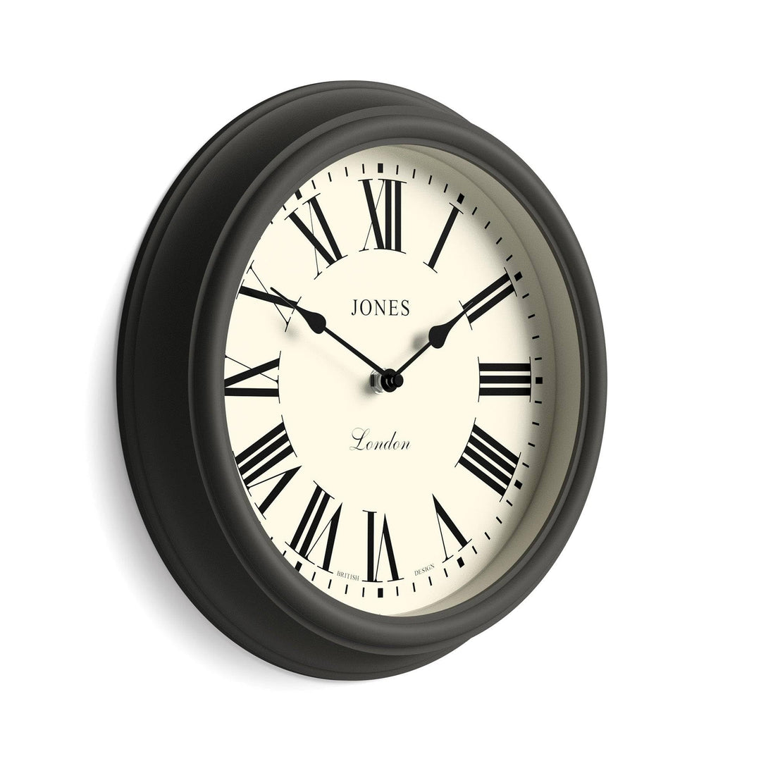 JONES CLOCKS® Venetian Wanduhr – Runde Wanduhr – Klassisches traditionelles Design – Designer-Wanduh