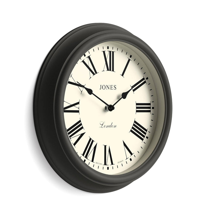 JONES CLOCKS® Venetian Wanduhr – Runde Wanduhr – Klassisches traditionelles Design – Designer-Wanduh