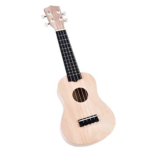 Für Gitarre Bausatz Komplett - Ukelele Kit, 21 Zoll Basswood 4-Saiter Ukelele Diy Kit Instrument Zub