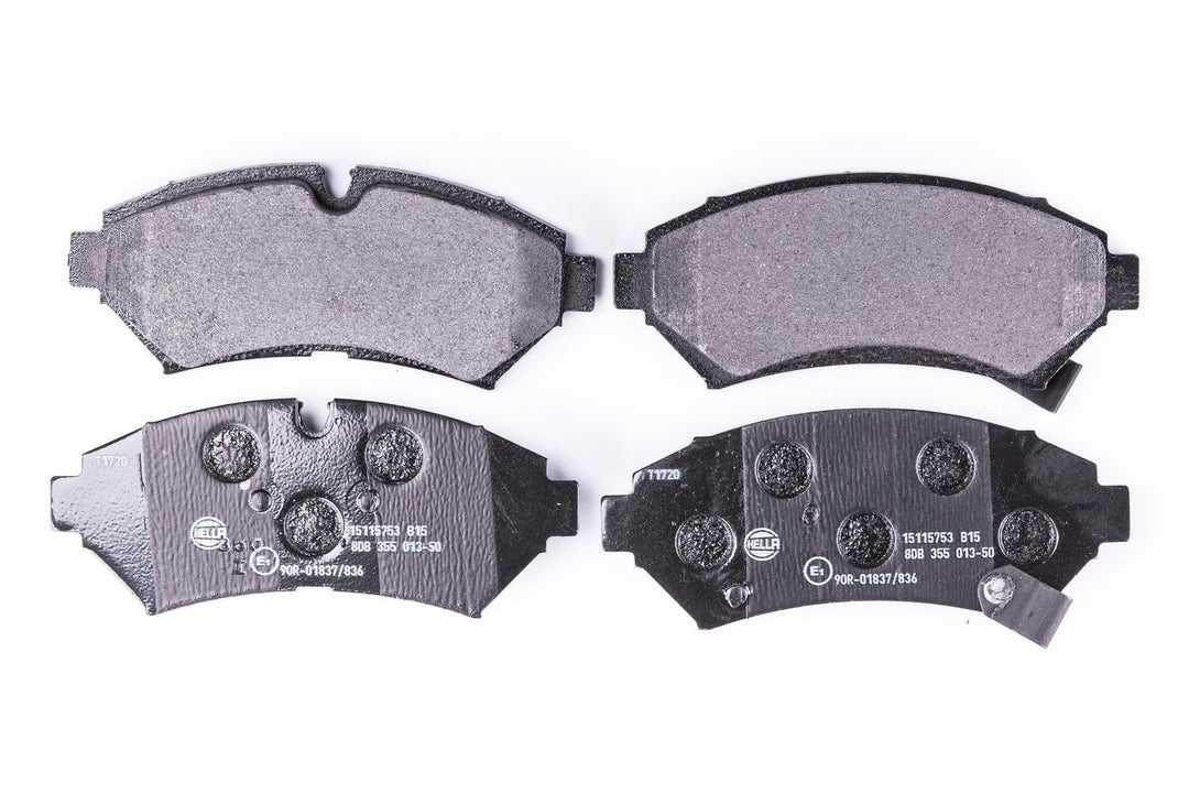 HELLA PAGID 8DB 355 013-501 Bremsbelagsatz - T1720 - Dicke/Stärke: 16.9mm - Bremssystem: Wagner - mi