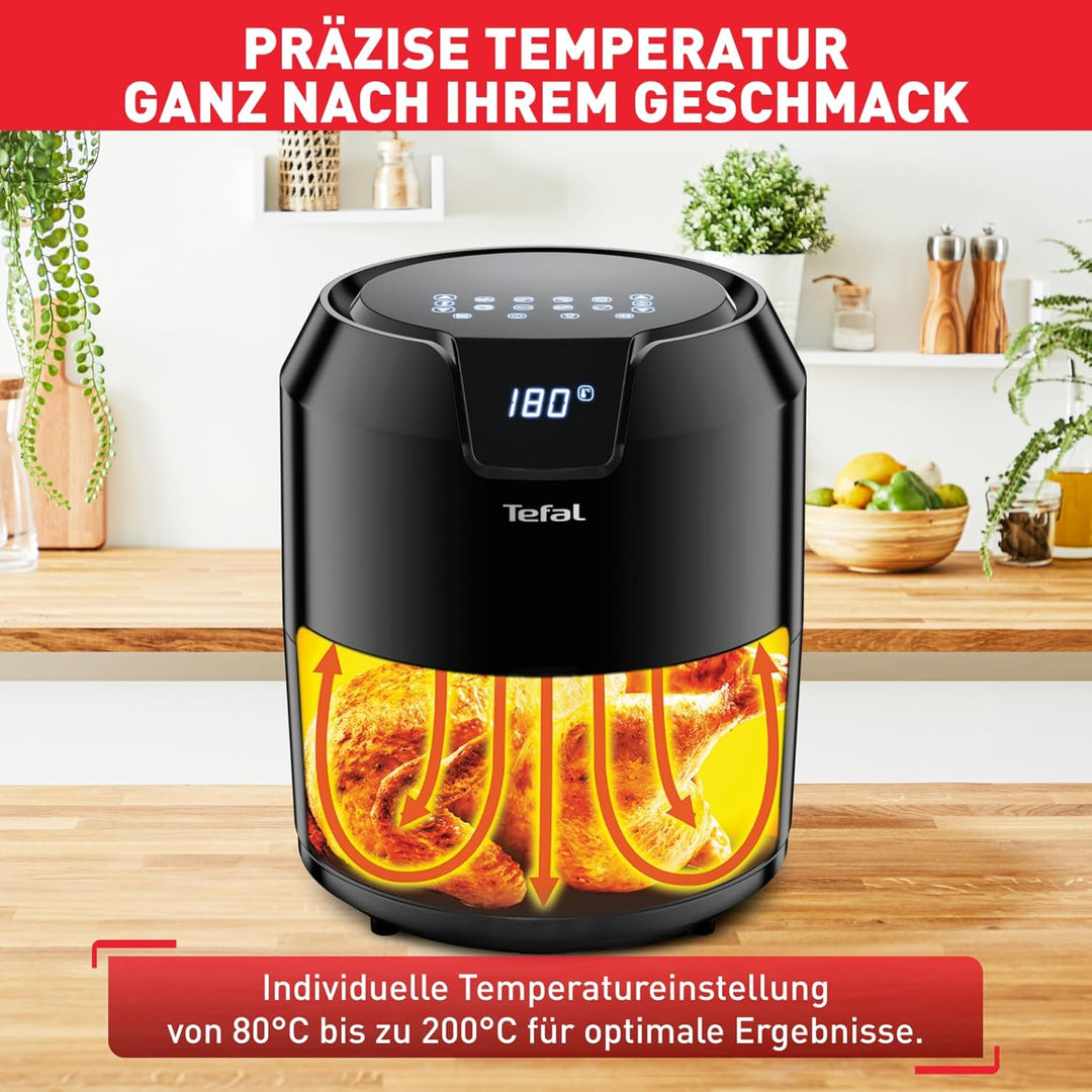 Tefal EY4018 Easy Fry Precision XL Heissluftfritteuse | 1500 Watt | 4,2 Liter Fassungsvermögen | aut