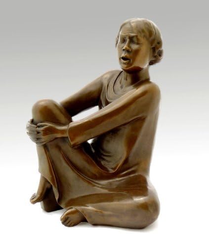 Kunst & Ambiente - Moderne Bronzefigur - Der singende Mann (1928) - signiert - Ernst Barlach Skulptu