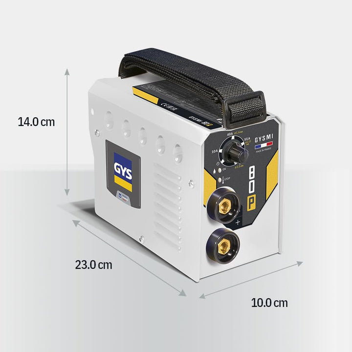 GYS Inverter-Schweissgerät GYSMI-80P - Lichtbogen-Schweissmaschinen für Gleich- und Wechselstrom (2,