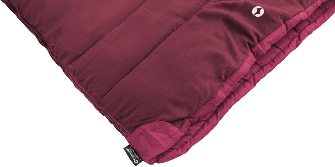 Outwell Jungen Champ Schlafsack, Dunkelrot, One Size