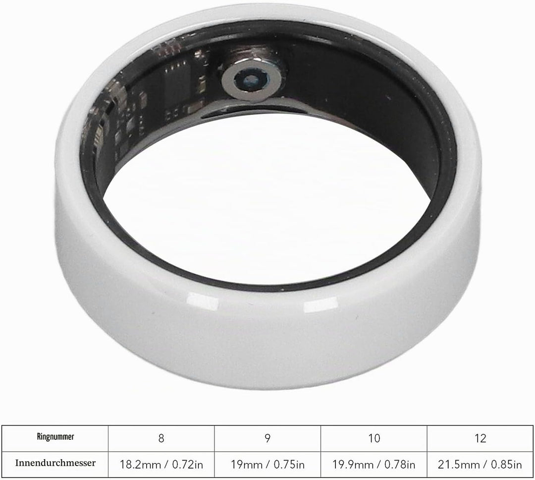 VBESTLIFE Smart Ring, Smart Ring Health Tracker, Aktivitätstracker, Herzfrequenzmesser, Schlafrekord