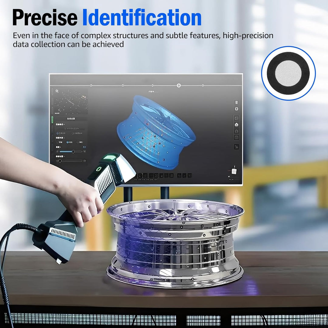 200/400 Stück 3D Scanner Marker Magnetisch,Magnetisches 3D Scanner,Innen 6,0 mm,Aussen 10 mm,Trackin