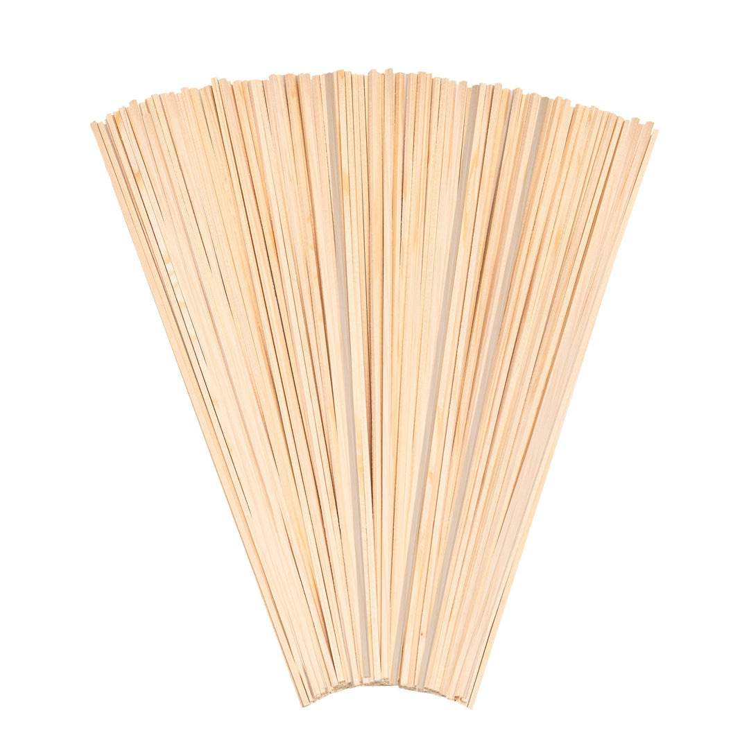 Zuckerwattestäbe Holz Vierkantstäbe für Zuckerwatte Ø 4 mm Länge 30 cm (1000)
