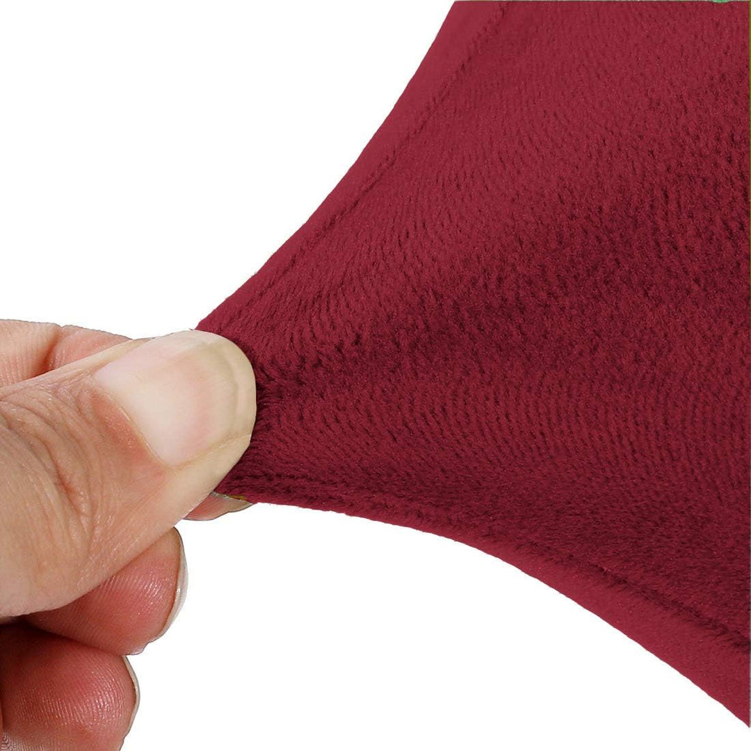 LANSHENG Stretchy Stuhlbezüge für Esszimmerstühle, Stretch Spandex mit Gummiband Stuhlbezug,Velvet L