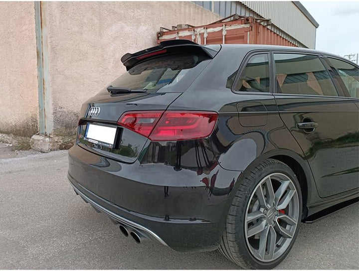 Motordrome A/487 Dachspoiler (Spoilerkappe) kompatibel mit Audi A3 (8V) S-Line/S3 Schrägheck/Sportba