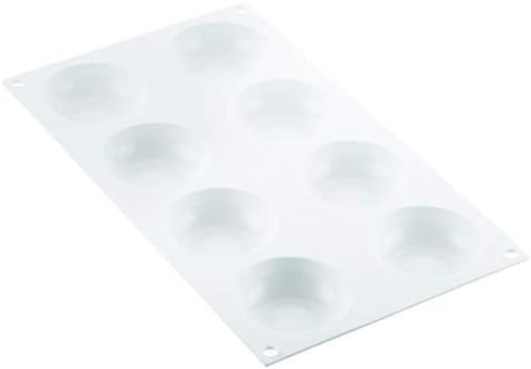 SILIKOMART - KIT TARTE RING PALET ¿70 MM - SET STAMPO IN SILICONE ¿64 H 18 MM + 8 ANELLI