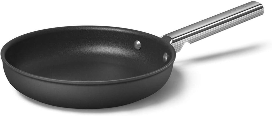 Smeg CKFF3001BLM Bratpfanne, 30 cm, Schwarz Schwarz Durchmesser 30 cm, Schwarz Durchmesser 30 cm