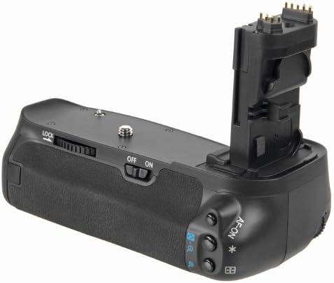 ayex Batteriegriff Kompatibel mit Canon EOS 60D 60Da ähnlich BG-E9 + 2X LP-E6N Akkus optimal zum Fot