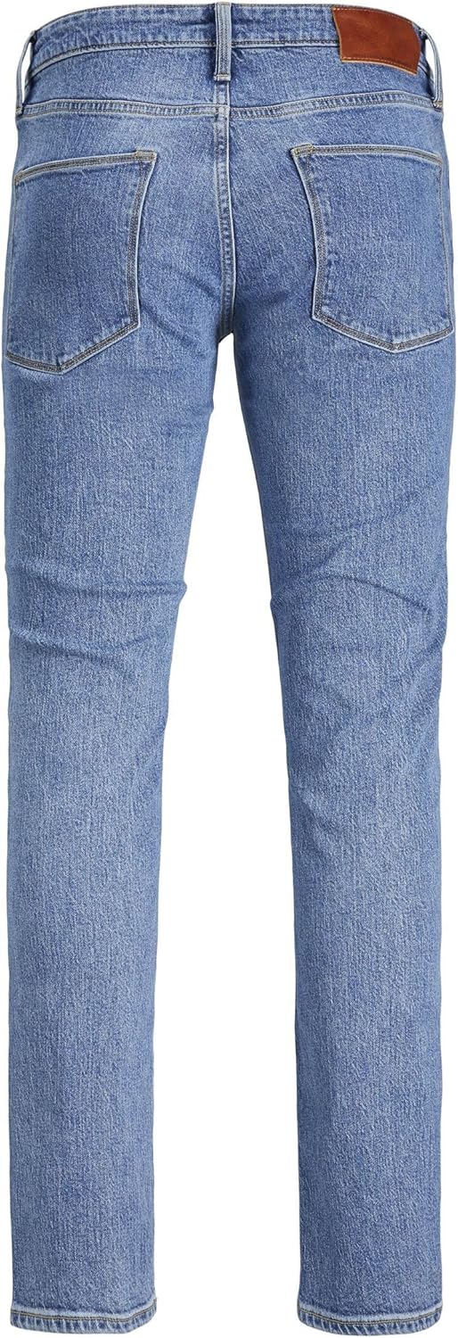 JACK & JONES Male Regular fit Jeans JJICLARK JJEVAN AM 395 Regular fit Jeans 28W / 32L Blue Denim 1,