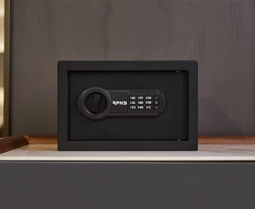 RPNB Luxus Safe und Schliessfach, Geldkoffer, Zifferntastatur sicher, perfekt für Hause Büro Hotel B