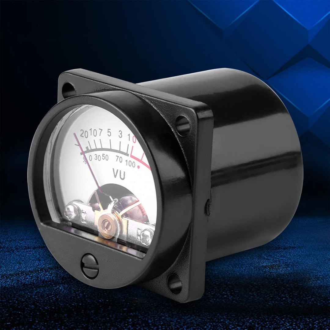 2 Stücke VU Meter Warme Rücklichtaufnahme + Audio Level Amp mit Treiberplatine