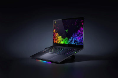 Razer Laptop Stand Chroma - Laptopständer mit RGB Chroma Beleuchtung (USB 3.0 Hub mit 3 Anschlüssen,