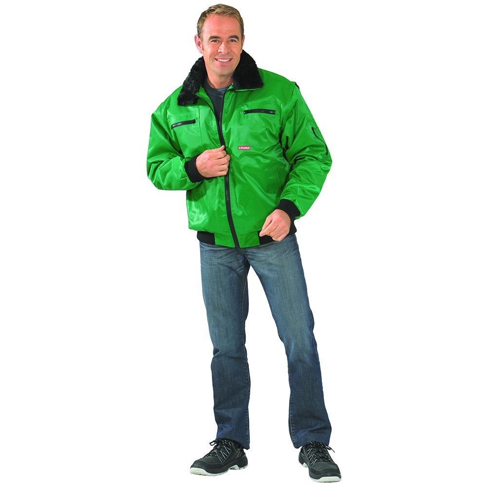 Planam Outdoor Winter Herren Gletscher Comfortjacke grün Modell 0361 Grösse L Grün L, Grün L