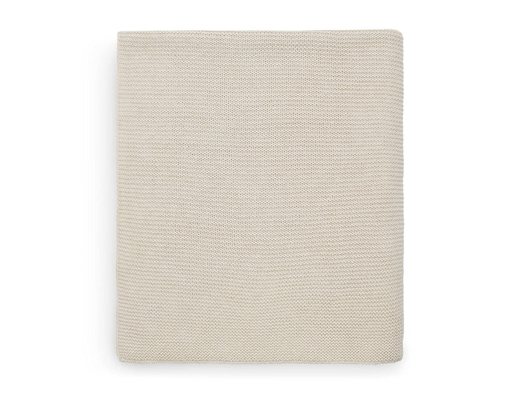 Jollein Kinderdecke Basic Knit 75x100cm - Nougat Beige Baby, Beige Baby