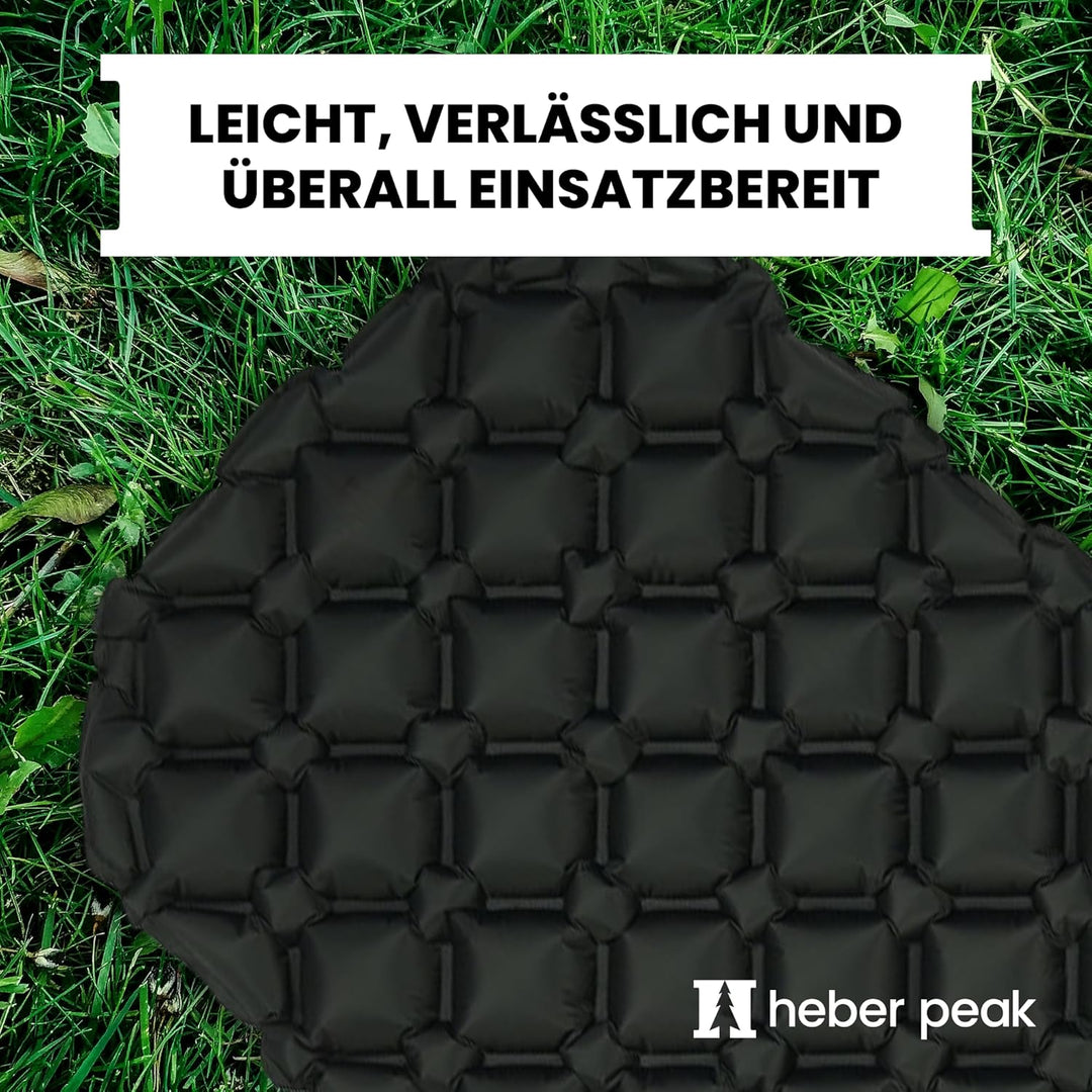 ConiferHe. Sleeping Mat Isomatte Ultraleicht 187x57cm, 410g – Schlafmatte aufblasbar für Camping, Ou