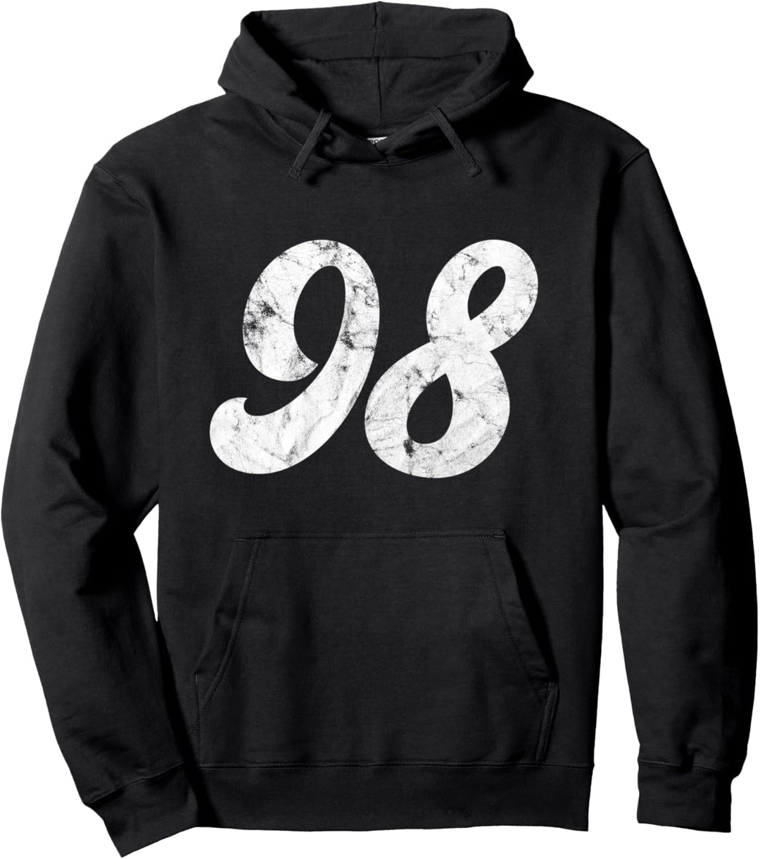 98. Geburtstag Geschenk | Klassisch Vintage Männer Frauen Pullover Hoodie