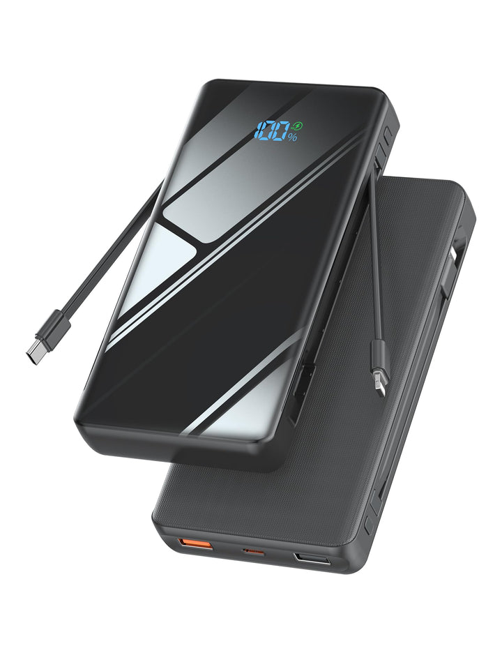 Powerbank 20000mAh Power Bank USB C 20W SCP 22.5W Portable Schnellladefunktion Tragbares Ladegerät m
